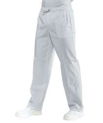 Pantalone Con Elastico - Isacco - Bianco