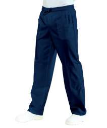 Pantalone Con Elastico - Isacco - Blu