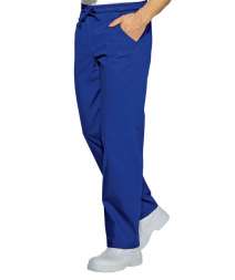 Pantalone Con Elastico - Isacco - Blu Cina