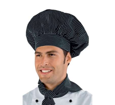 Cappello Cuoco - Isacco - Vienna Nero