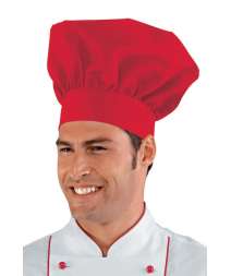 Cappello Cuoco - Isacco - Rosso